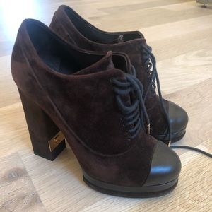 Chanel booties, size 36.5, runs true 36.